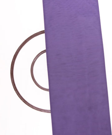 Lavender Colour Plain Net Fabric